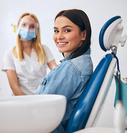 Jaw surgery with braces